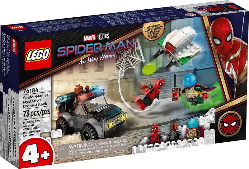 LEGO Set Spider-Man vs. Mysterio's Drone Attack (76184-1) — caja oficial