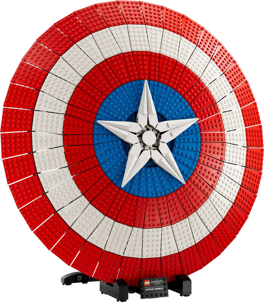 LEGO Set Captain America's Shield (76262) — set armado