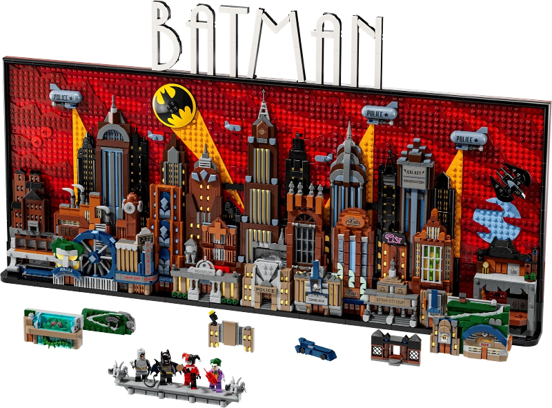 LEGO Set Batman: The Animated Series Gotham City (76271) — set armado