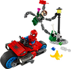 LEGO Set Motorcycle Chase: Spider-Man vs. Doc Ock (76275-1) — set armado
