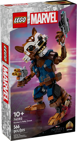LEGO ROCKET & BABY GROOT 76282 - Marvel - DagaBlocks