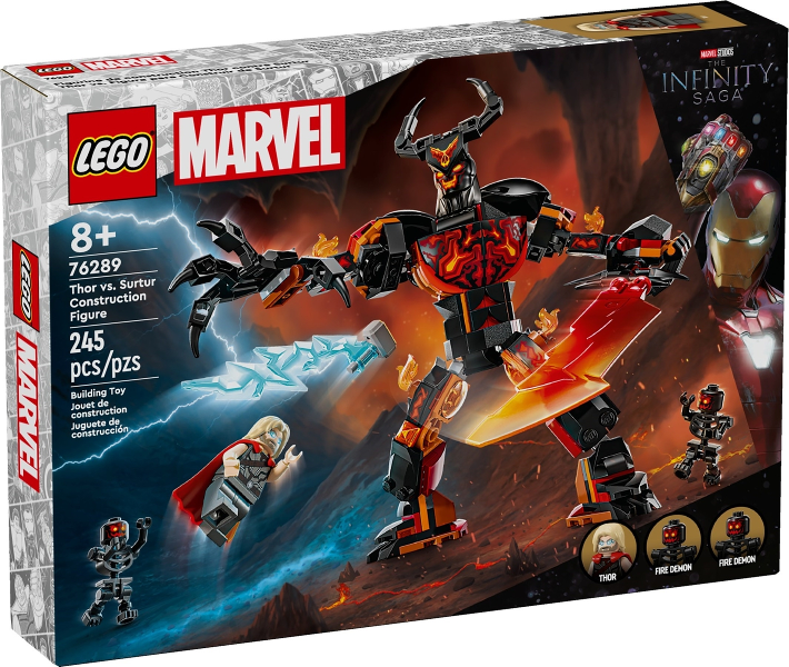 LEGO Thor vs. Surtur Construction Figure 76289 - Marvel - DagaBlocks