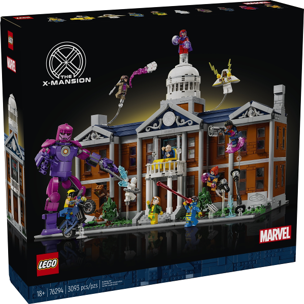 LEGO Set X-Men: The X-Mansion (76294) — caja oficial
