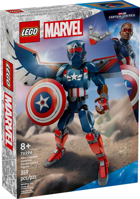 LEGO New Captain America Construction Figure (76296) — Marvel