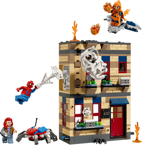 LEGO Set Peter Parker's Apartment (76317-1) — set armado