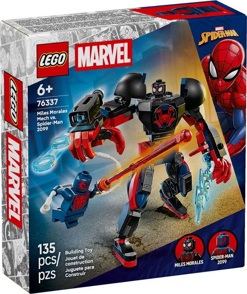 Miles Morales Mech vs. Spider-Man 2099 — caja oficial