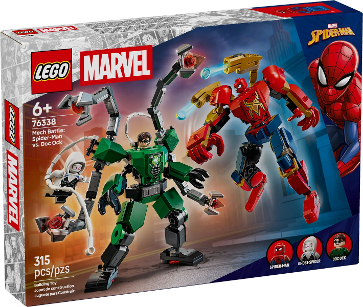 LEGO Mech Battle: Spider-Man vs. Doc Ock 76338 - DagaBlocks