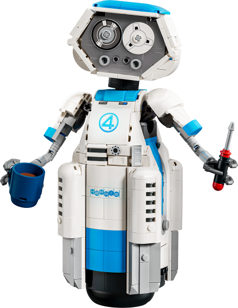 LEGO Set The Fantastic Four H.E.R.B.I.E. - Marvel — set armado