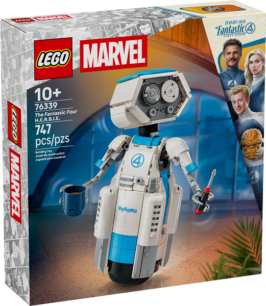 LEGO Set The Fantastic Four H.E.R.B.I.E. - Marvel — caja oficial