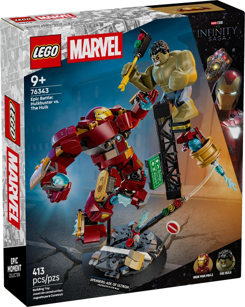Epic Battle: Hulkbuster vs. The Hulk — caja oficial