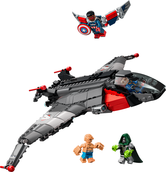 LEGO Set Avengers: Doomsday Quinjet (76347) — set armado