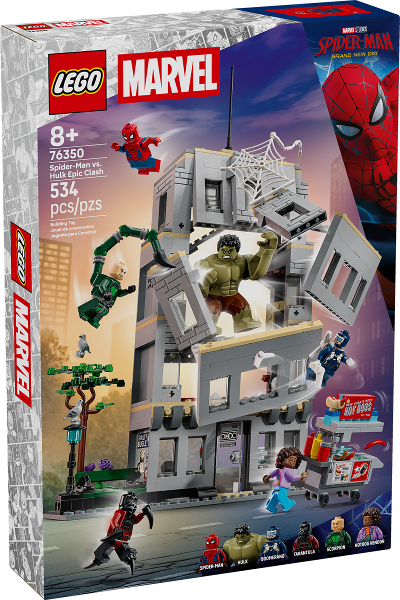 Spider-Man vs. Hulk Epic Clash — caja oficial