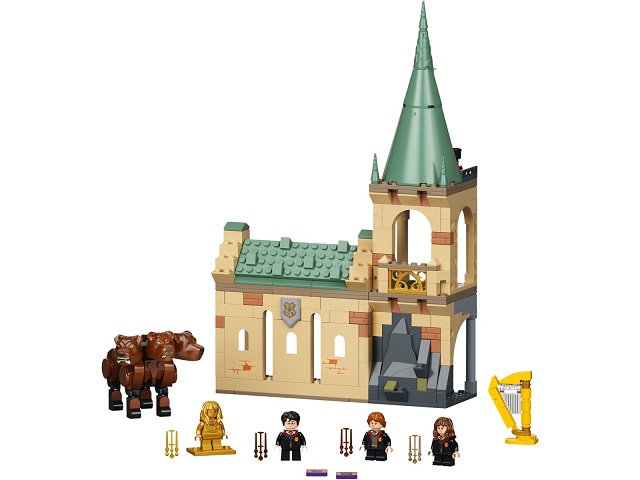 LEGO Set Hogwarts: Fluffy Encounter - Harry Potter (76387) — set armado