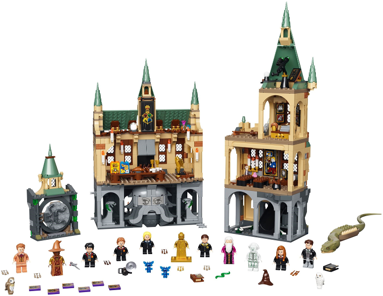 LEGO Set Hogwarts Chamber of Secrets - Harry Potter (76389-1) — set armado