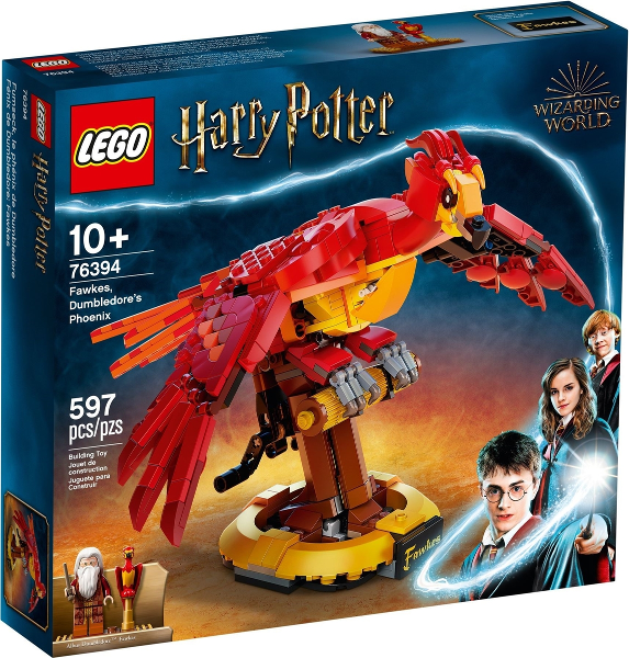 LEGO Set Fawkes, Dumbledore's Phoenix - Harry Potter — caja oficial