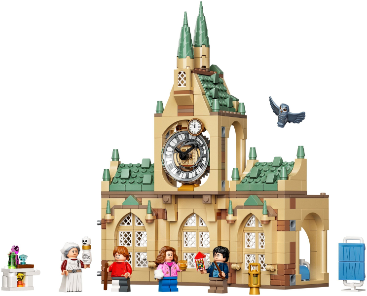 LEGO Set Hogwarts Hospital Wing - Harry Potter (76398-1) — set armado