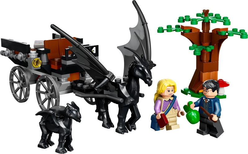 LEGO Set Hogwarts Carriage and Thestrals - Harry Potter — set armado