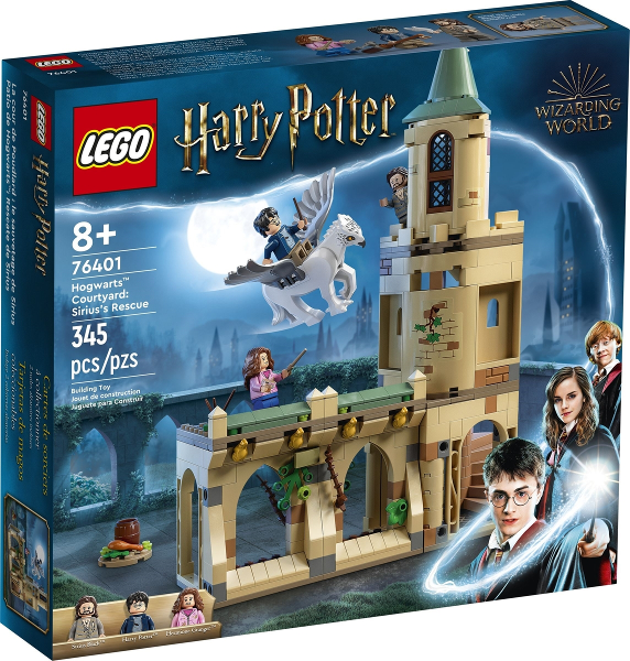 LEGO Set Hogwarts Courtyard: Sirius's Rescue - Harry Potter (76401-1) — caja oficial