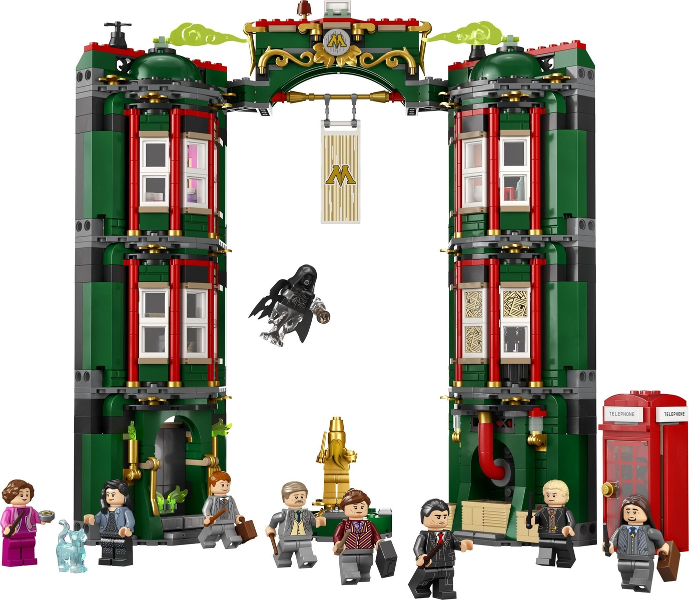 LEGO Set The Ministry of Magic - Harry Potter (76403-1) — set armado (referencia)