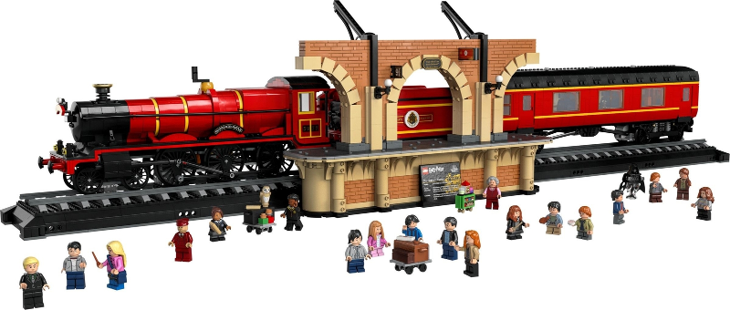 LEGO Set Hogwarts Express - Collectors' Edition - Harry Potter (76405) — set armado