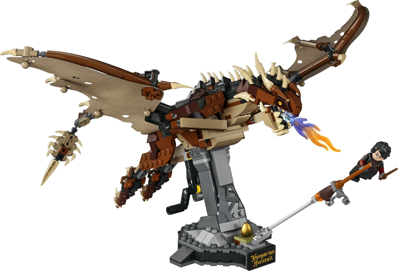 LEGO Set Hungarian Horntail Dragon - Harry Potter — set armado