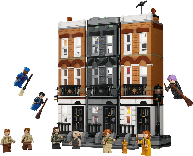LEGO Set 12 Grimmauld Place - Harry Potter — set armado