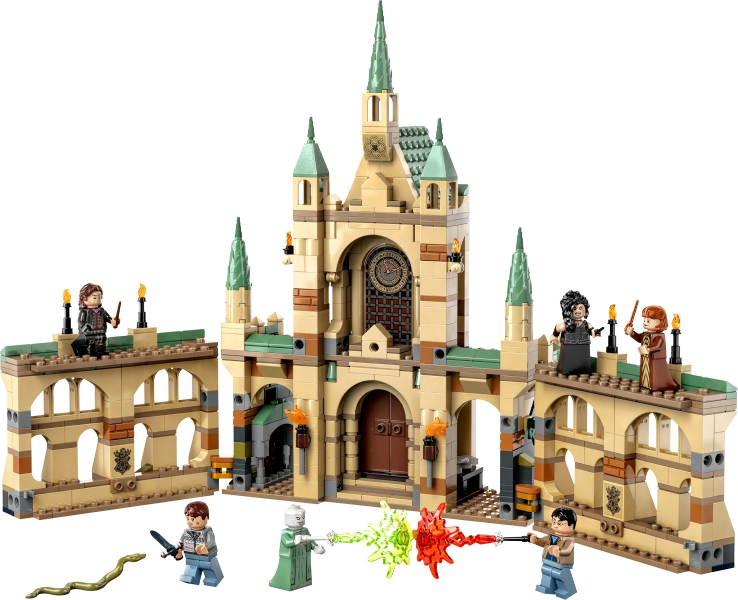 LEGO Set The Battle of Hogwarts - Harry Potter (76415) — set armado