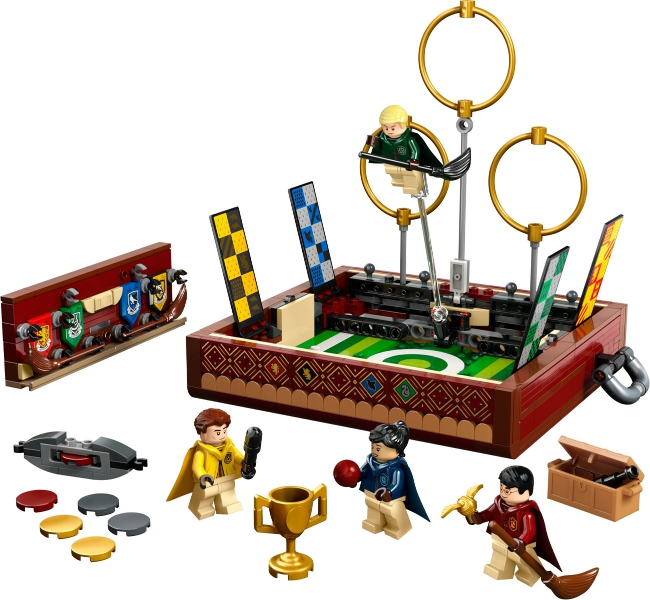 LEGO Set Quidditch Trunk - Harry Potter — set armado