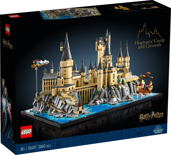 Hogwarts Castle and Grounds — caja oficial