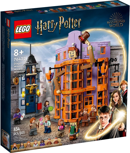 Diagon Alley: Weasleys' Wizard Wheezes — caja oficial