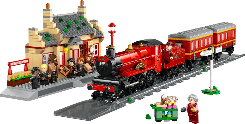 LEGO Set Hogwarts Express & Hogsmeade Station - Harry Potter (76423-1) — set armado