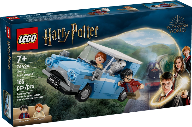 Flying Ford Anglia — caja oficial