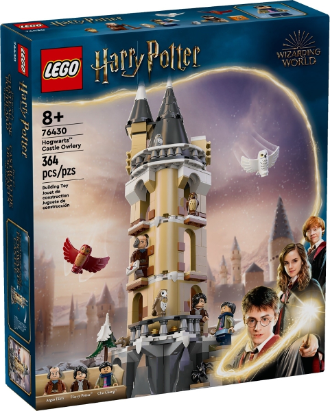 Hogwarts Castle Owlery — caja oficial