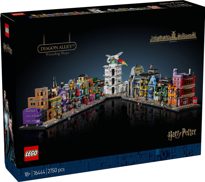 Diagon Alley Wizarding Shops — caja oficial