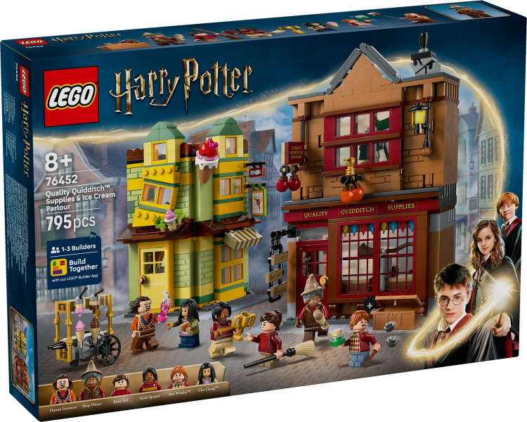 Quality Quidditch Supplies & Ice Cream Parlour — caja oficial