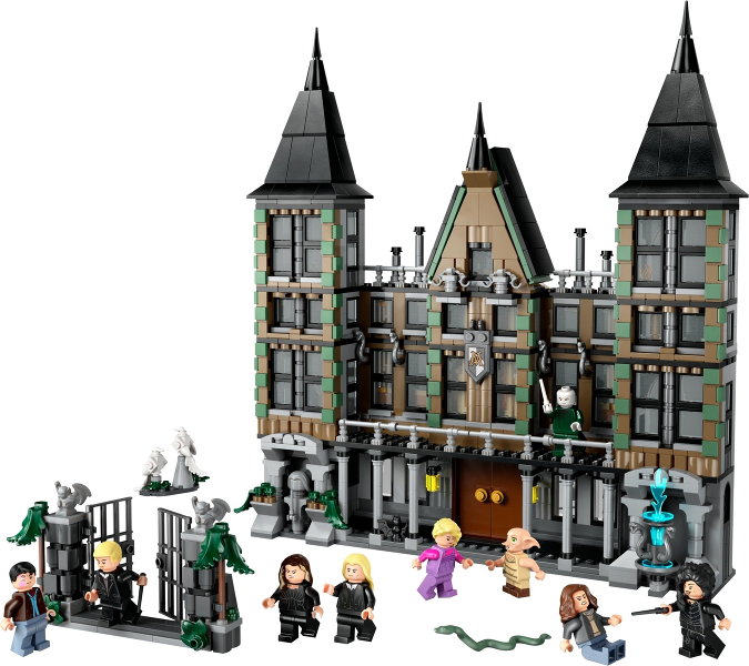 LEGO Set Malfoy Manor - Harry Potter — set armado