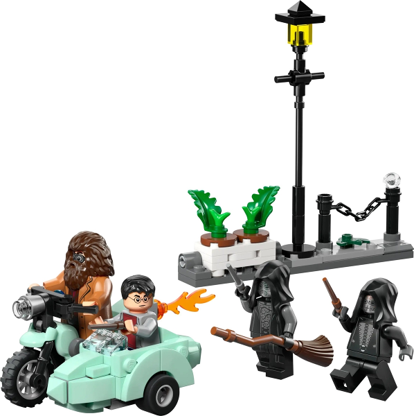 LEGO Set Hagrid & Harry's Privet Drive Escape - Harry Potter (76459-1) — set armado (referencia)
