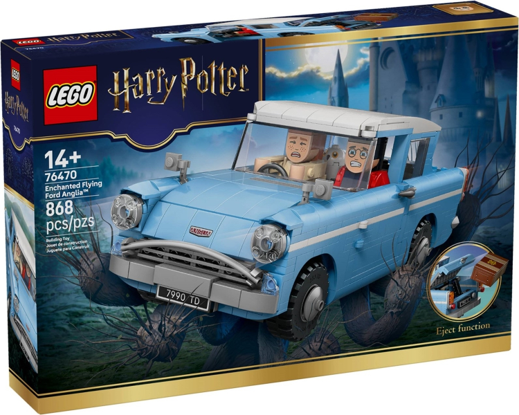 LEGO Set Enchanted Flying Ford Anglia - Harry Potter (76470) — caja oficial