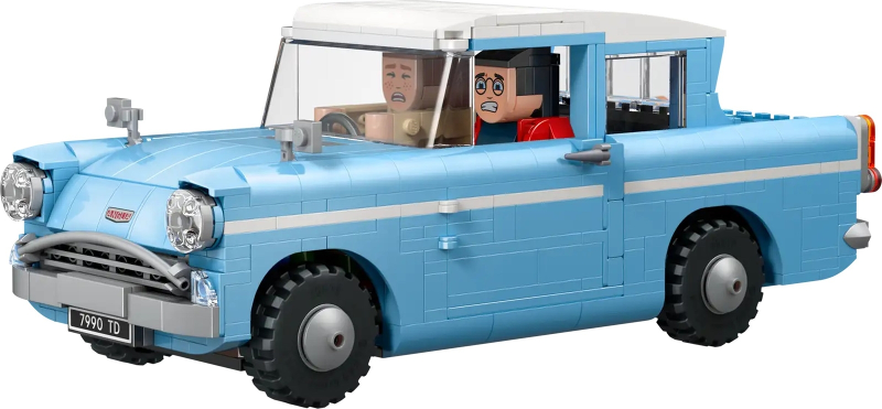 LEGO Set Enchanted Flying Ford Anglia - Harry Potter (76470) — set armado
