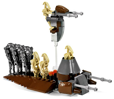 LEGO Set Droids Battle Pack - Star Wars (7654-1) — set armado