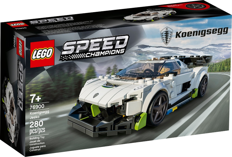 LEGO Set Koenigsegg Jesko - Speed Champions — caja oficial