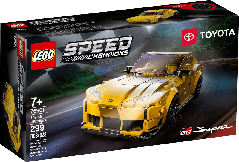 LEGO Set Toyota GR Supra - Speed Champions — caja oficial
