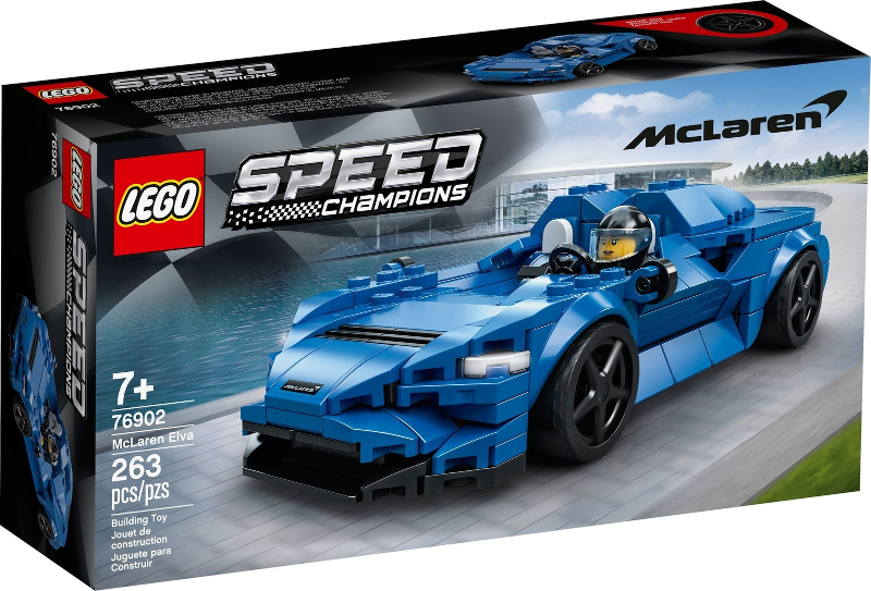 LEGO Set McLaren Elva - SPEED CHAMPIONS (76902-1) — caja oficial