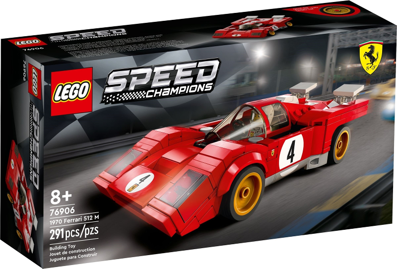 LEGO Set 1970 Ferrari 512 M - Speed Champions — caja oficial