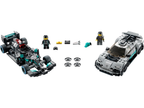LEGO Set Mercedes-AMG F1 W12 E Performance & Mercedes-AMG Project One - Speed Champions — set armado