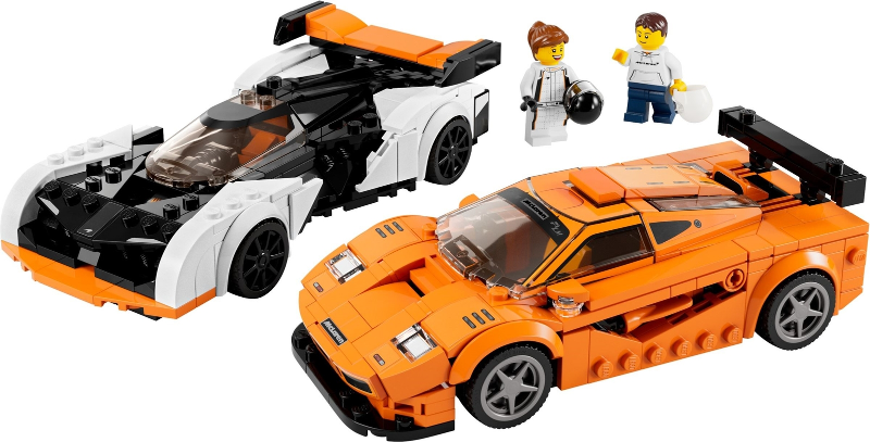 LEGO Set McLaren Solus GT & McLaren F1 LM - Speed Champions — set armado