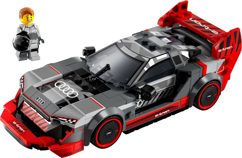 LEGO Set Audi S1 e-tron quattro Race Car - Speed Champions — set armado