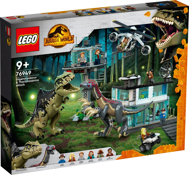 Giganotosaurus & Therizinosaurus Attack — caja oficial