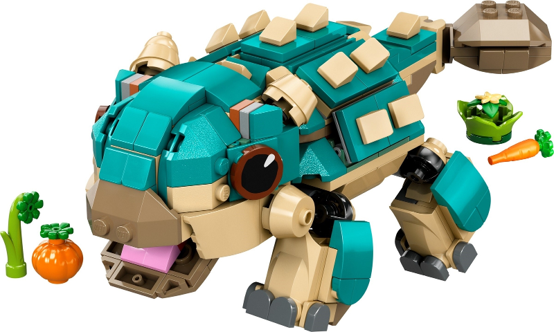 LEGO Set Baby Bumpy: Ankylosaurus - Jurassic World (76962) — set armado