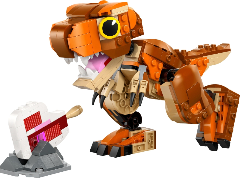 LEGO Set Little Eatie: T. rex - Jurassic World (76967) — set armado